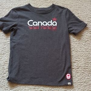 Canada Kids Gray, HBC/Olympic T-Shirt